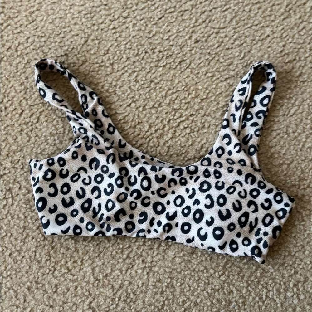 Leopard Print Crop Top